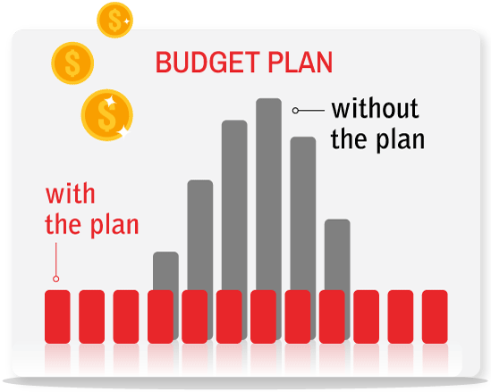 budget plan chart
